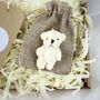 Happy Valentine Husband Teddy Bear Gift, thumbnail 4 of 4