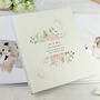 Personalised Floral Wedding Photo Album, thumbnail 1 of 6