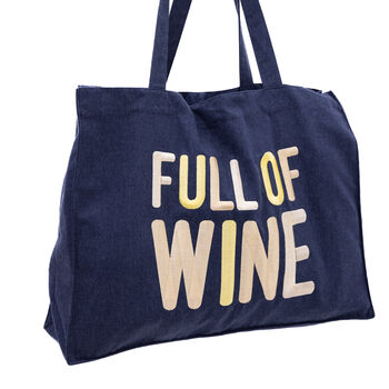 Full Of Wine Shopping Bag, 7 of 11