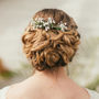 Eva Gypsophila Wedding Hair Comb, thumbnail 4 of 5