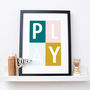 Play Pop Art Nursery Print, thumbnail 4 of 7