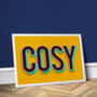 Cosy, Colourful Wall Print, thumbnail 2 of 5