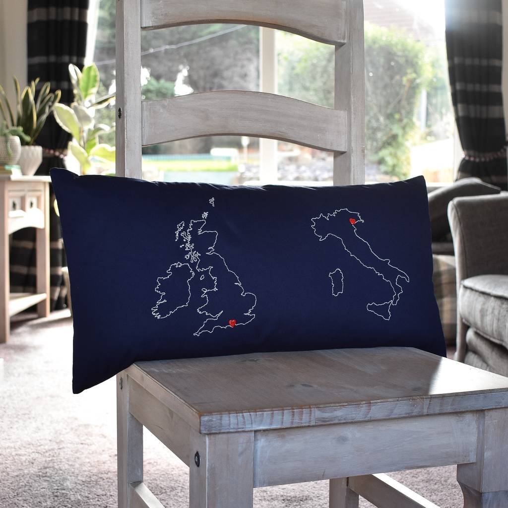 Personalised Map Cushion, 1 of 9