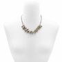 Dalmatian Gemstone Beaded Necklace, thumbnail 2 of 5