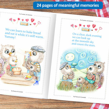 Personalised Book For Grandchildren By Grandparents, 4 of 9