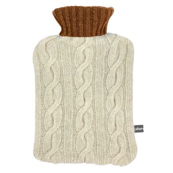 Cashmere Blend Hot Water Bottle Covers, 5 of 12