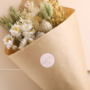Natural Market Style Dried Flower Bouquet, 2 of 5