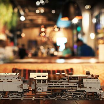 Build Your Own Moving Model Steam Locomotive By U Gears, 12 of 12