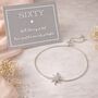 60th Birthday Starburst Bracelet, thumbnail 1 of 8
