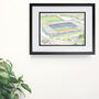 Scotland Rugby Union Murrayfield Stadium Art Print, thumbnail 1 of 3