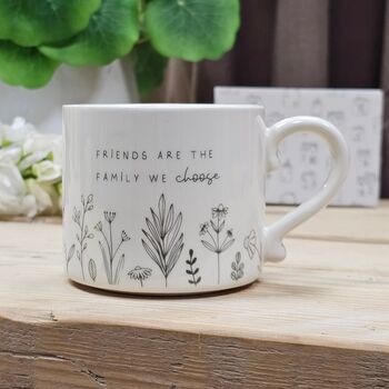 Ceramic Mug 'Friends Are Family', 2 of 2