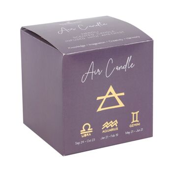 Air Element Neroli Crystal Chip Candle, 4 of 4