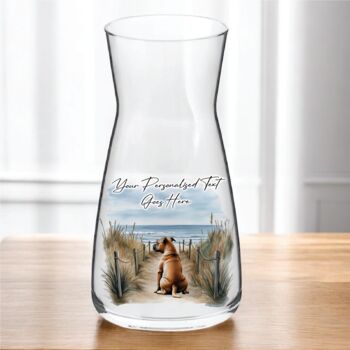 Personalised Staffordshire Bull Terrier Dog Beach Walk Collection, 7 of 8