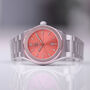 Personalised Wave Watch In Orange, thumbnail 5 of 5