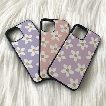 Pink/Purple/Peach Flowers Phone Case, 2 of 4