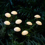 Nine Mushroom Solar Stake Lights, thumbnail 2 of 4