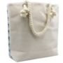 Hippy Large Canvas Rope Tote Bag, thumbnail 5 of 7