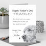 Golden Retriever Father's Day Card From The Dog, thumbnail 1 of 4