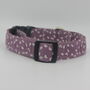 Purple Daisy Dog Collar And Lead Accessory Set, thumbnail 4 of 12