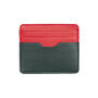 Two Tone Small Leather Credit Card Wallet Personalised Gift Boxed, thumbnail 9 of 12