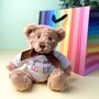 Keeleco Recycled Dougie Caring Bear 'You Are Loved', thumbnail 1 of 4