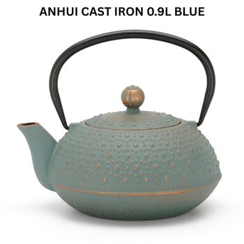 Cast Iron Teapot Anhui Design 900ml Steel Filter, 2 of 8