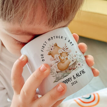 Personalised First Mother’s Day Mummy Matching Mug, 7 of 12