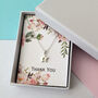 Personalised Graduation Gift Sterling Silver Full Moon And Initial Star Necklace, thumbnail 7 of 7