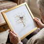 Personalised Golden Anniversary Photo Family Tree, thumbnail 1 of 11