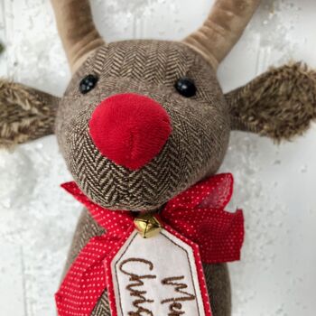 Christmas Reindeer Wall Mounted Head, 2 of 5