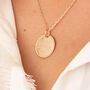 Personalised Beaded Disc Necklace, thumbnail 1 of 7