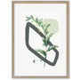 Vintage Plants With Shapes Art Print, thumbnail 3 of 6