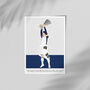 Son Heung Min Commentary Europa League Tottenham Print, thumbnail 2 of 4