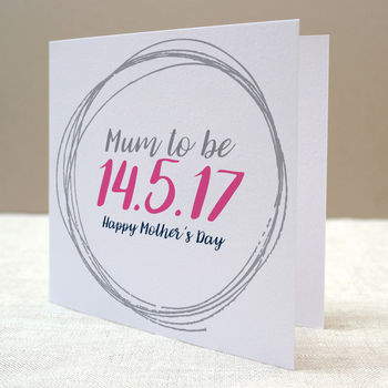 Mum To Be Due Date Card, 3 of 4