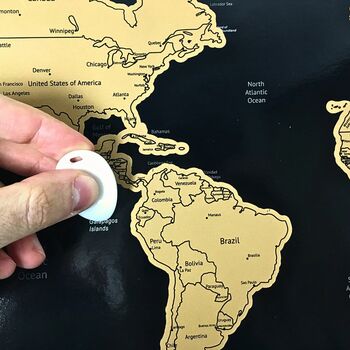 World Scratch Map Travel Gifts, 8 of 10