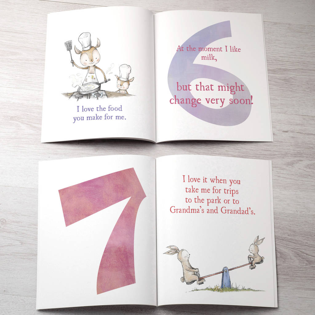 Personalised Reasons Why I Love You Book By Letterfest