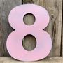 Large Metal House Numbers, thumbnail 6 of 8