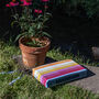 Luxury Garden Kneeler / Kneeling Pad Pixel Stripes, thumbnail 5 of 9