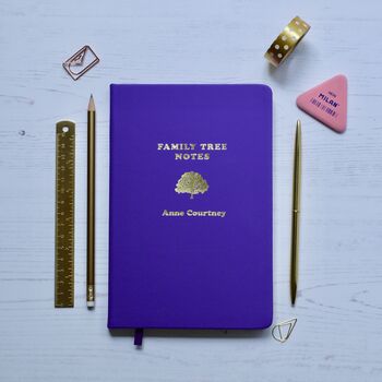 Personalised Family Tree Notebook, 2 of 7