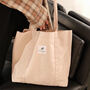 Beige Picnic Bag For Spring Party, Summer Beach Bag, thumbnail 3 of 4