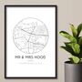 Personalised Wedding Gift, Paper Anniversary Print, thumbnail 5 of 7