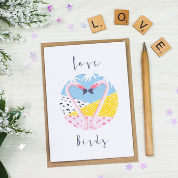 Love Birds Card, 2 of 2