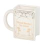Read Books Be Kind White Book Shaped Mug, thumbnail 2 of 4