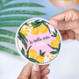 Personalised La Bella Vita Year Ceramic Coaster, thumbnail 2 of 3