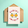 Smooch Smooch Love Greeting Card, thumbnail 3 of 4