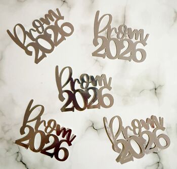 16 X Prom 2026 Table Decorations, Confetti, Many Colours, 4 of 6