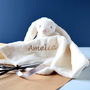 Personalised Metallic Bunny Comforter Blanket, thumbnail 3 of 3
