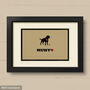 Personalised Rottweiler Print For One Or Two Dogs, thumbnail 5 of 10