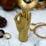 Gold 'OK' Hand Figure, thumbnail 1 of 4