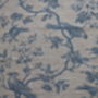 Blue Bird On White Linen Fabric, thumbnail 10 of 10
